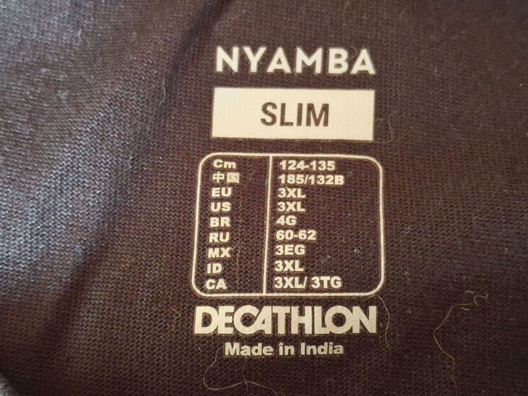 T-Shirts: T-shirt taille 3XL marque Decathlon – Gebraucht aus Villiers von san_jn5w 3