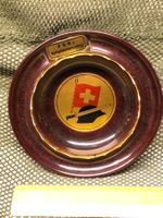 Schweizer Armee Aschenbecher 1954 RS Militär Soldatenstube