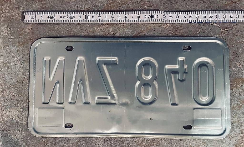 Insegne: USA Illinois Nummernschild Original – Usato da Nunningen venduto da Cernunnos8 1