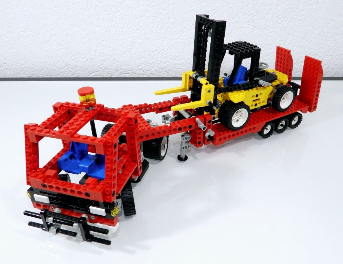 Lego Kit di costruzioni: LEGO TECHNIC 8872 TIEFLADER MIT HUBSTAPPLER – Usato da Turbenthal venduto da Ddanuh 9
