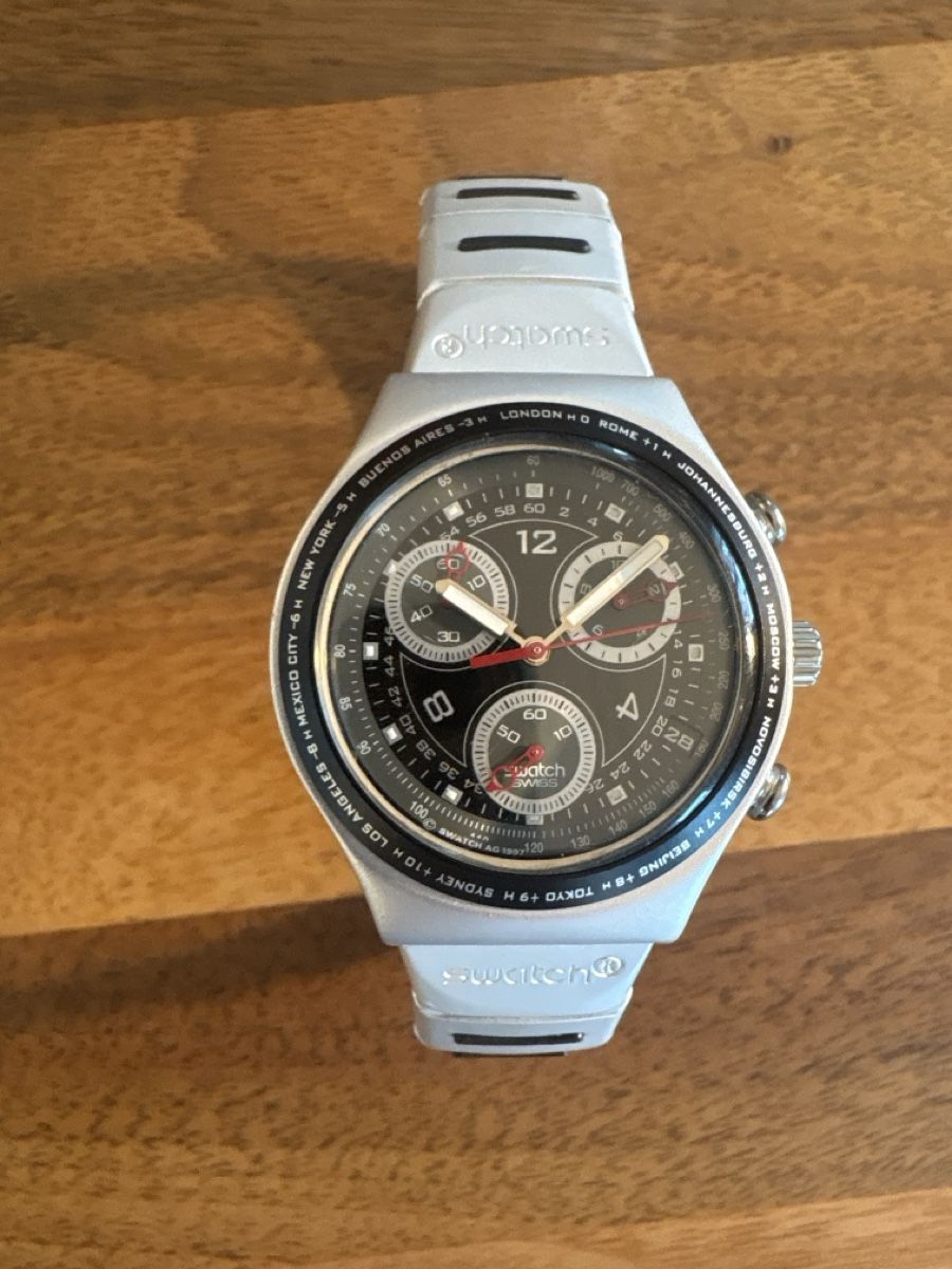 Swatch Montres: Swatch Irony Chronographe Aluminium  – Neuf (Voir description) à Oetwil am See par Aldox108 1