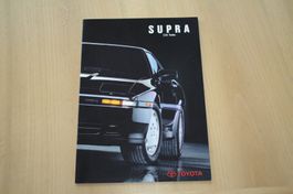 Toyota Supra 3.0i Turbo CH-Prospekt/Poster CH 1990