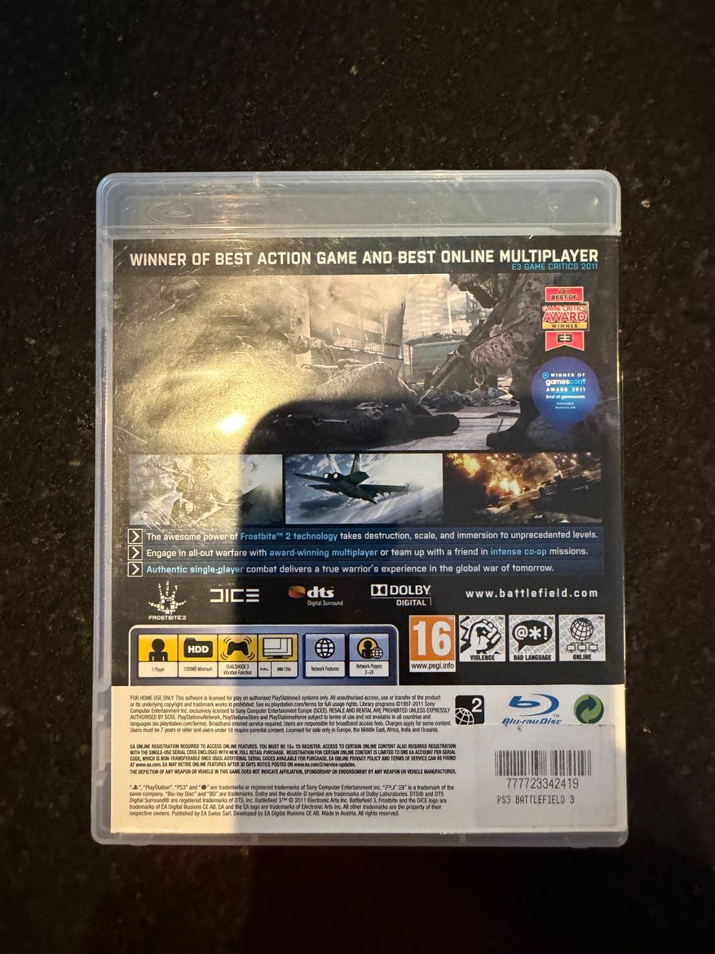 Jeux: Battlefield 3 - PS3 - Playstation 3 – D'occasion à Höri par PSMarinho 3