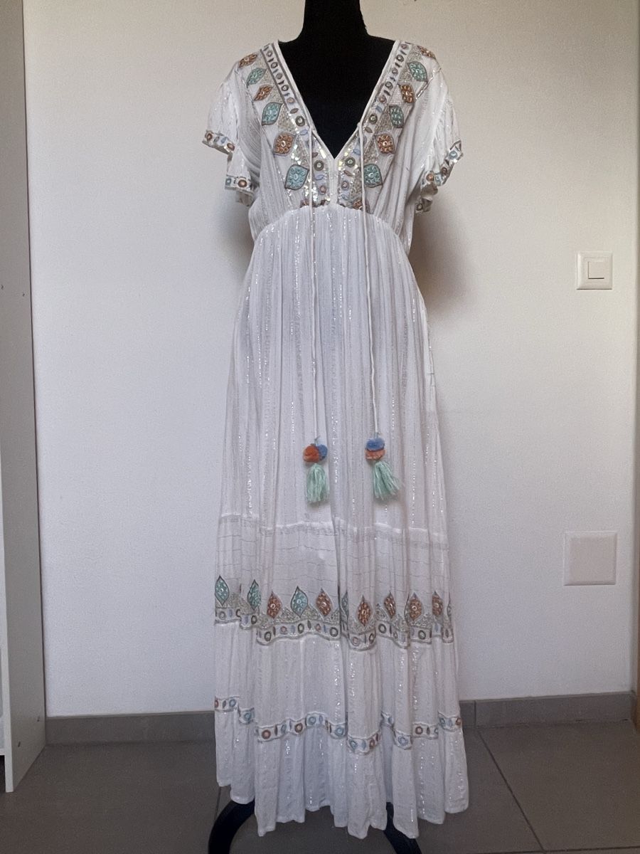 Vestiti: Boho Maxikleid mit Stickereien – Nuovo (secondo la descrizione) da Sigriswil venduto da ck56 7