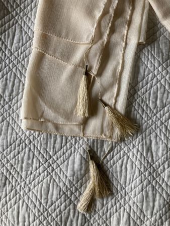 Foulard beige