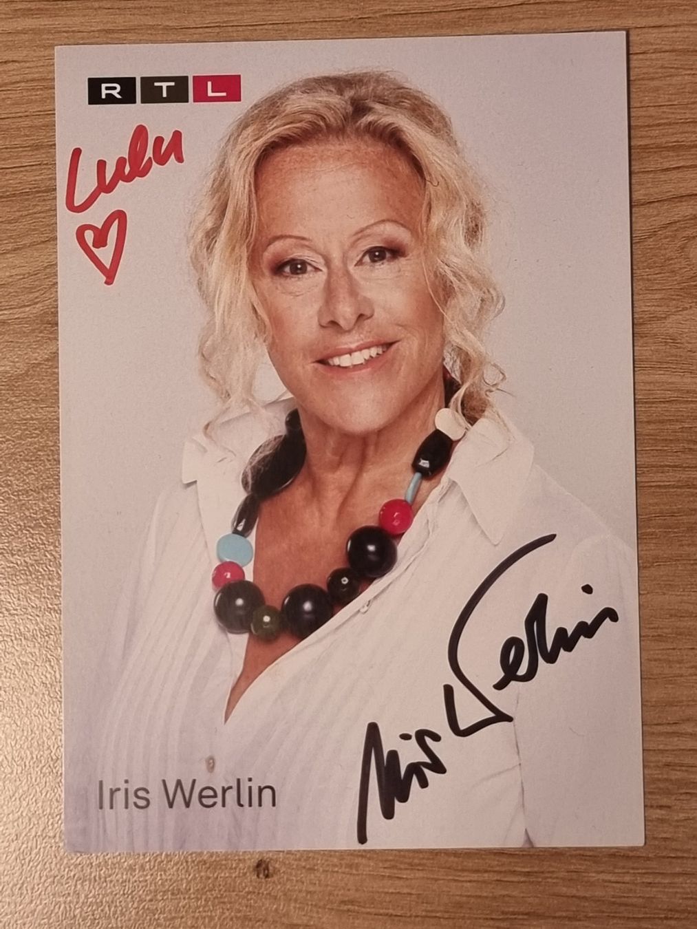Autographes: Iris Werlin Originalautogramm "Unter uns" – D'occasion à Winterthur par Christinakim