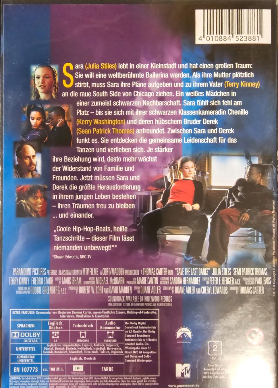 Tutti i DVDs: Save the last dance – Usato da Wahlen b. Laufen venduto da Cg10 1