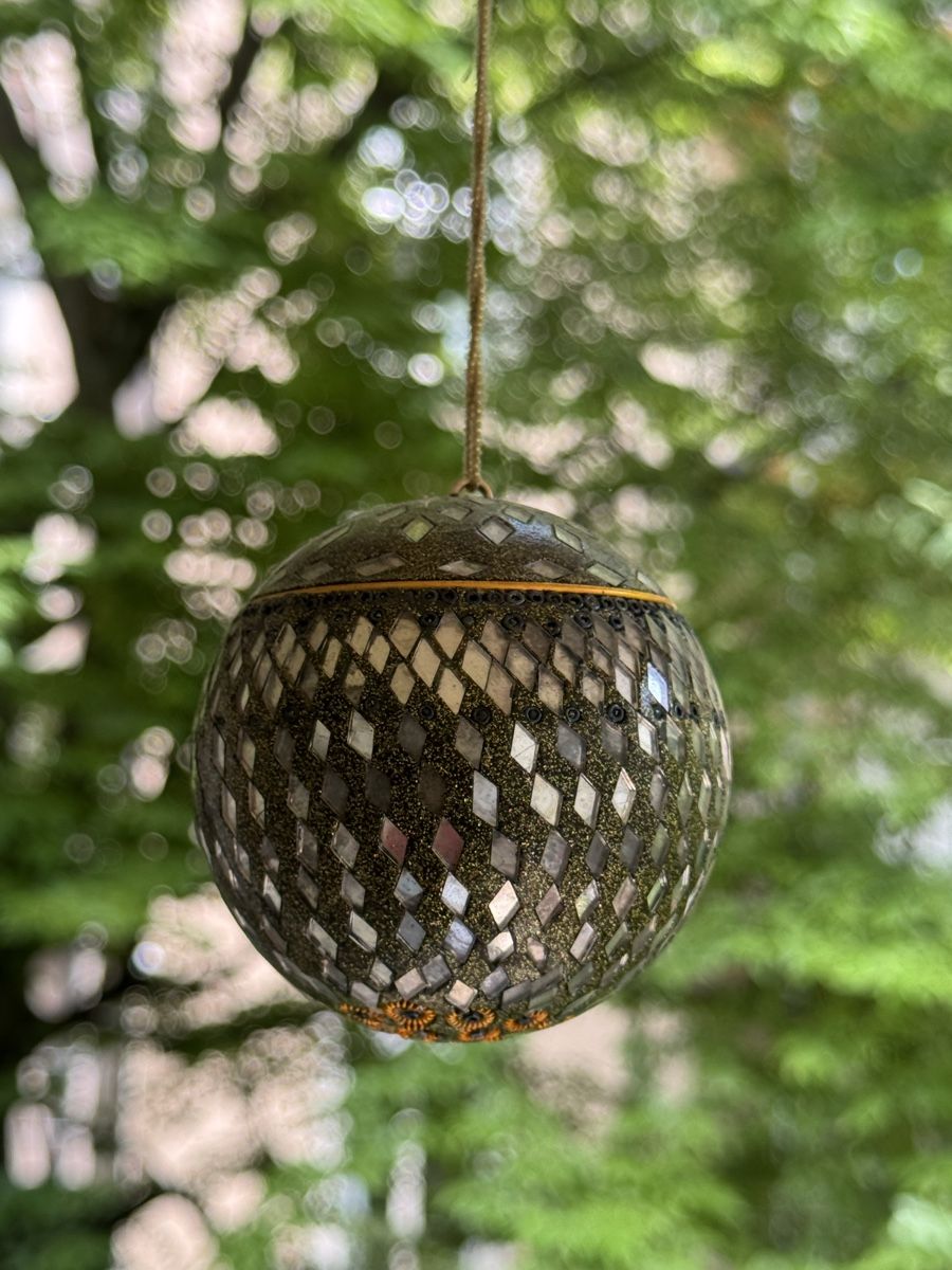 Tutte le decorazioni: Mosaic Orb Decorative Item - Unique Handcrafted Accent Piece – Usato da Zürich venduto da olalinda 1