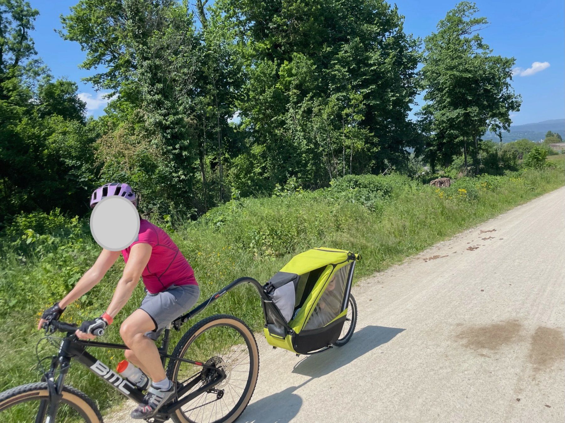 Tout Terrain Rimorchi: Tout Terrain Singletrailer Kinderanhänger – Usato da Oberrieden venduto da cbahler 2