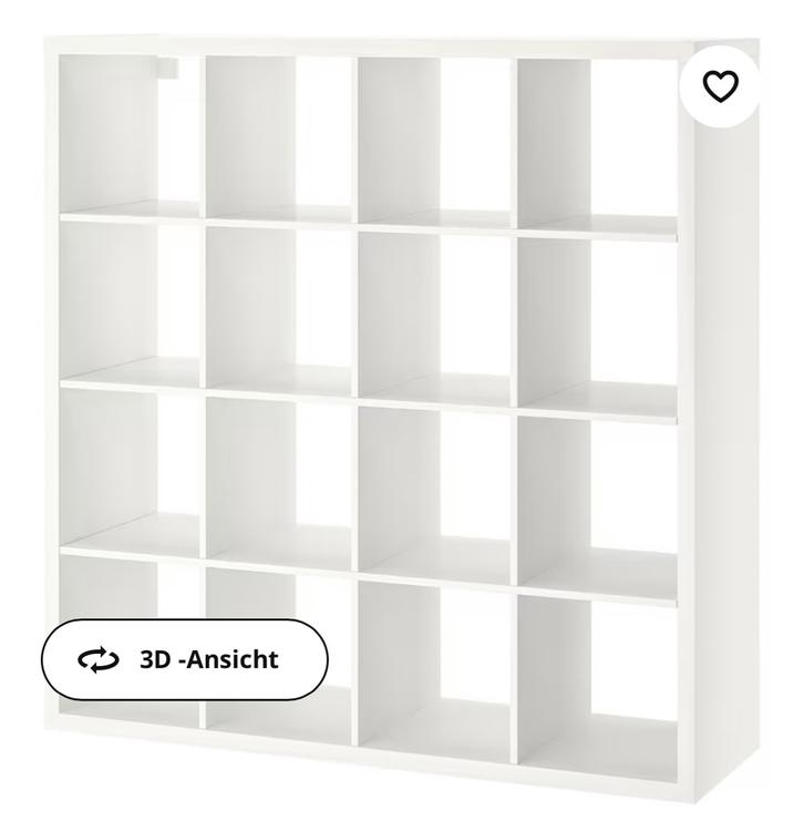 Ikea Kallax Regal Weiss Mit 8 Boxen Kaufen Auf Ricardo