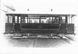 Tram Wagen: SSB 20 Holzkastenanhänger 249! SIG Strassenbahn