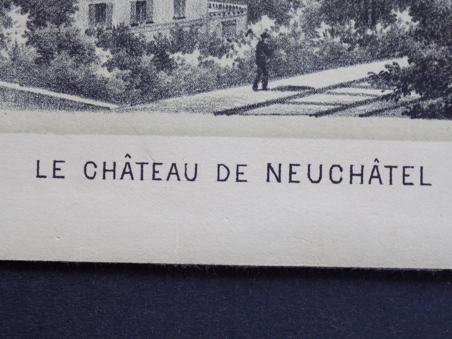 Stiche: Le château de Neuchâtel – Gebraucht aus Risch von Rischli15 2