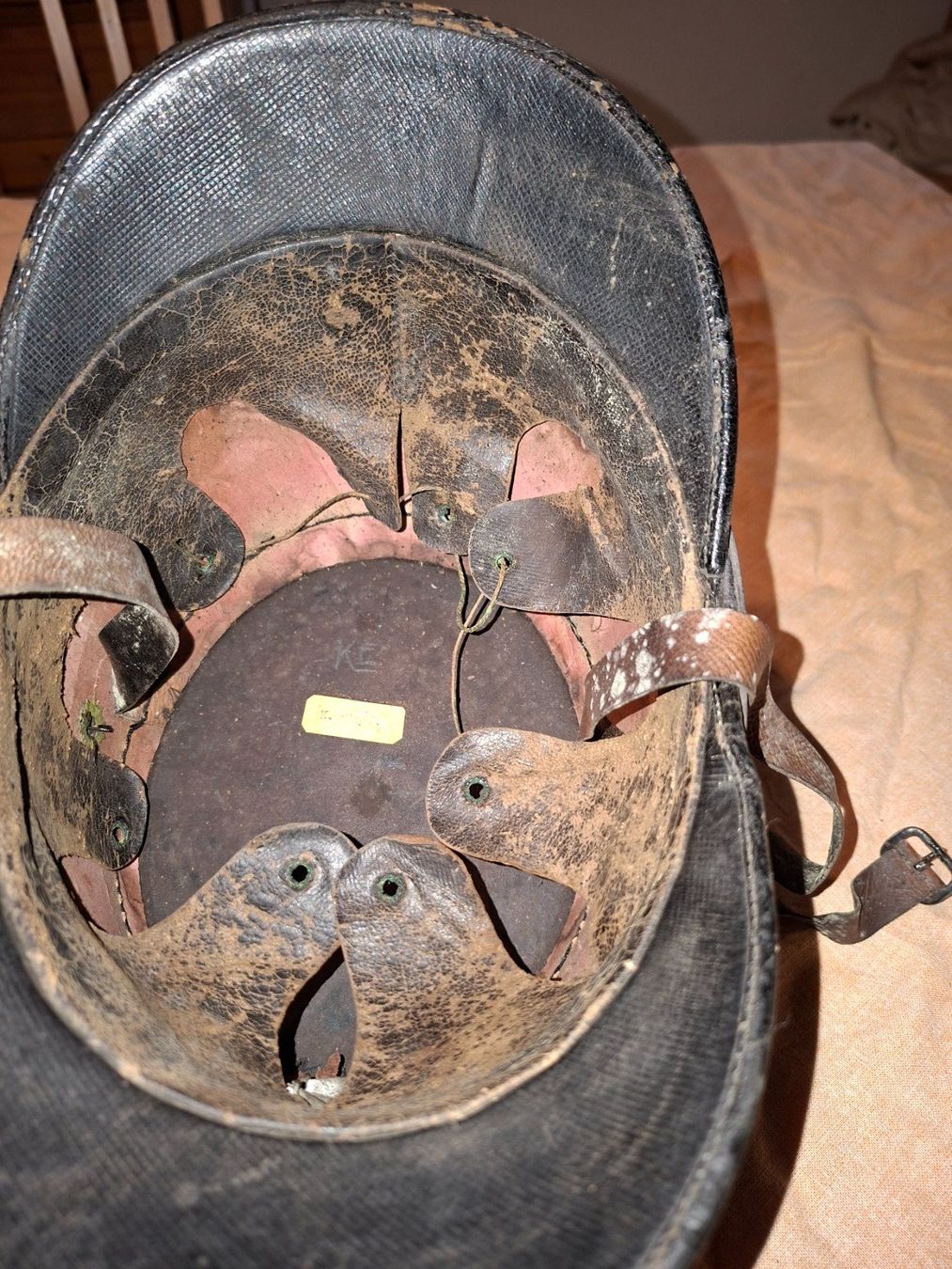 Antike Kleidung & Accessoires: Alter Feuerwehrhelm – Gebraucht aus Walzenhausen von Dachs74 3