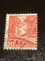 Landschaftsbild SBK Nr. 205 1936 Abart verschobener Druck