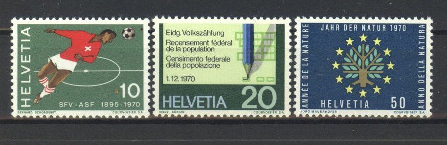 Tutti i francobolli: 1970, Sondermarken II ** – Usato da Willisau venduto da Vollstempel
