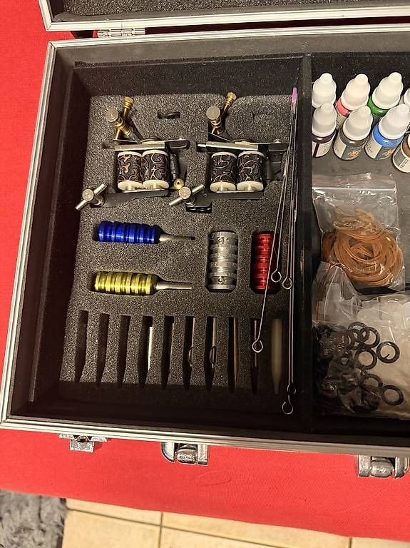 Tutti gli attrezzi: Set Tattoo Professionale Completo - KIT ERGO Equaliser kit – Usato da Sementina venduto da pao_k8xw 3