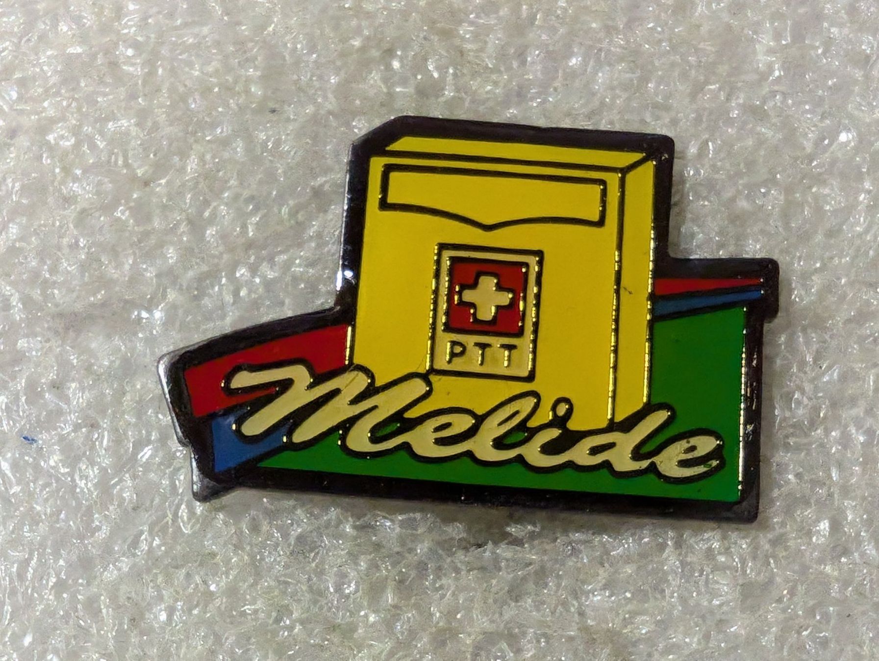 Plaquettes & Badges: Ansteckpin 165: PTT Melide – D'occasion à Oppligen par Pin-Fall-Shop