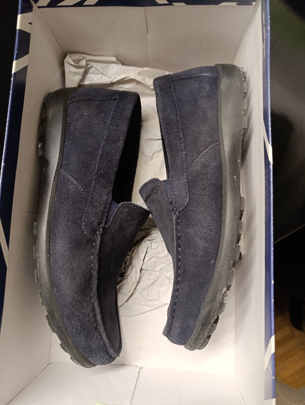 Scarpe da uomo: Geox Herren Slipper Mokassins Wildlede – Nuovo (secondo la descrizione) da Wädenswil venduto da ElGaddi 3