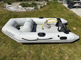 Schlauchboot Bombard mit Elektromotor Torqeedo inkl. Zubehör