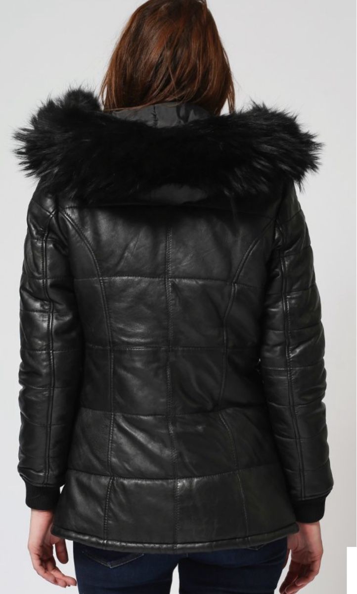 Le Temps Des Cerises Giacche: LACINIA Winterjacke Leder – Nuovo (secondo la descrizione) da Olten venduto da Mezoti 1