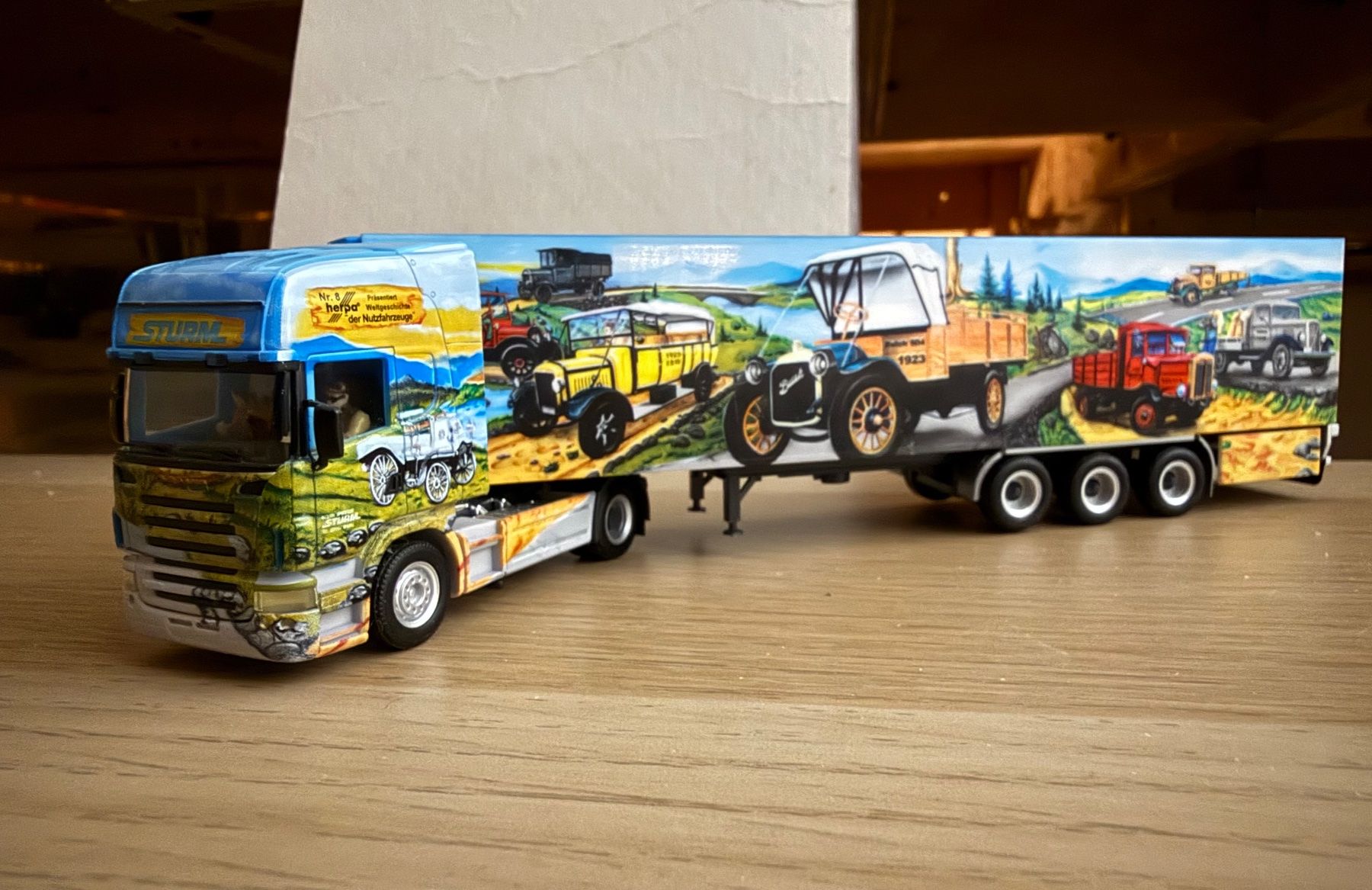 Herpa Modellbausätze & Standmodelle: Herpa Scania Sturm 1/87 – Gebraucht aus Morrens VD von YannD02 2