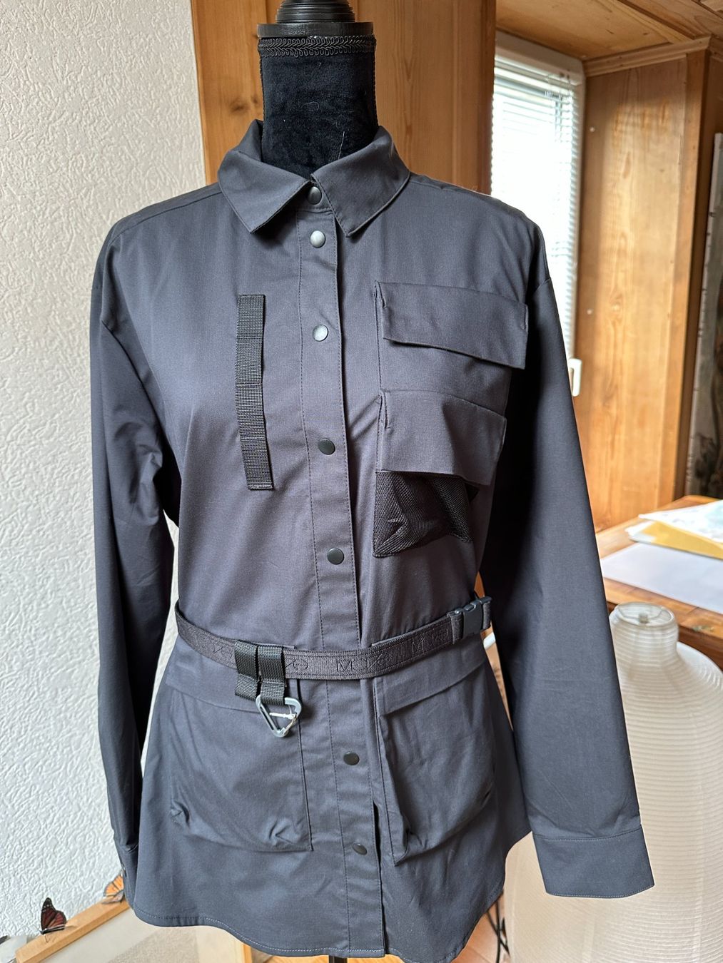 H&M Camicette: Bluse Hemdkleid mit Gürtel H&M S neu Move – Nuovo e nell'imballaggio originale da Gümmenen venduto da FelizitasHermann 4