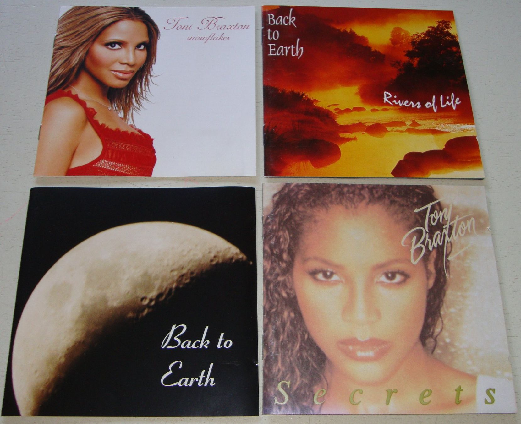 CD: 4CD's - Toni Braxton X 2 & Back to Earth X 2 – Usato da Unterbäch VS venduto da diquq