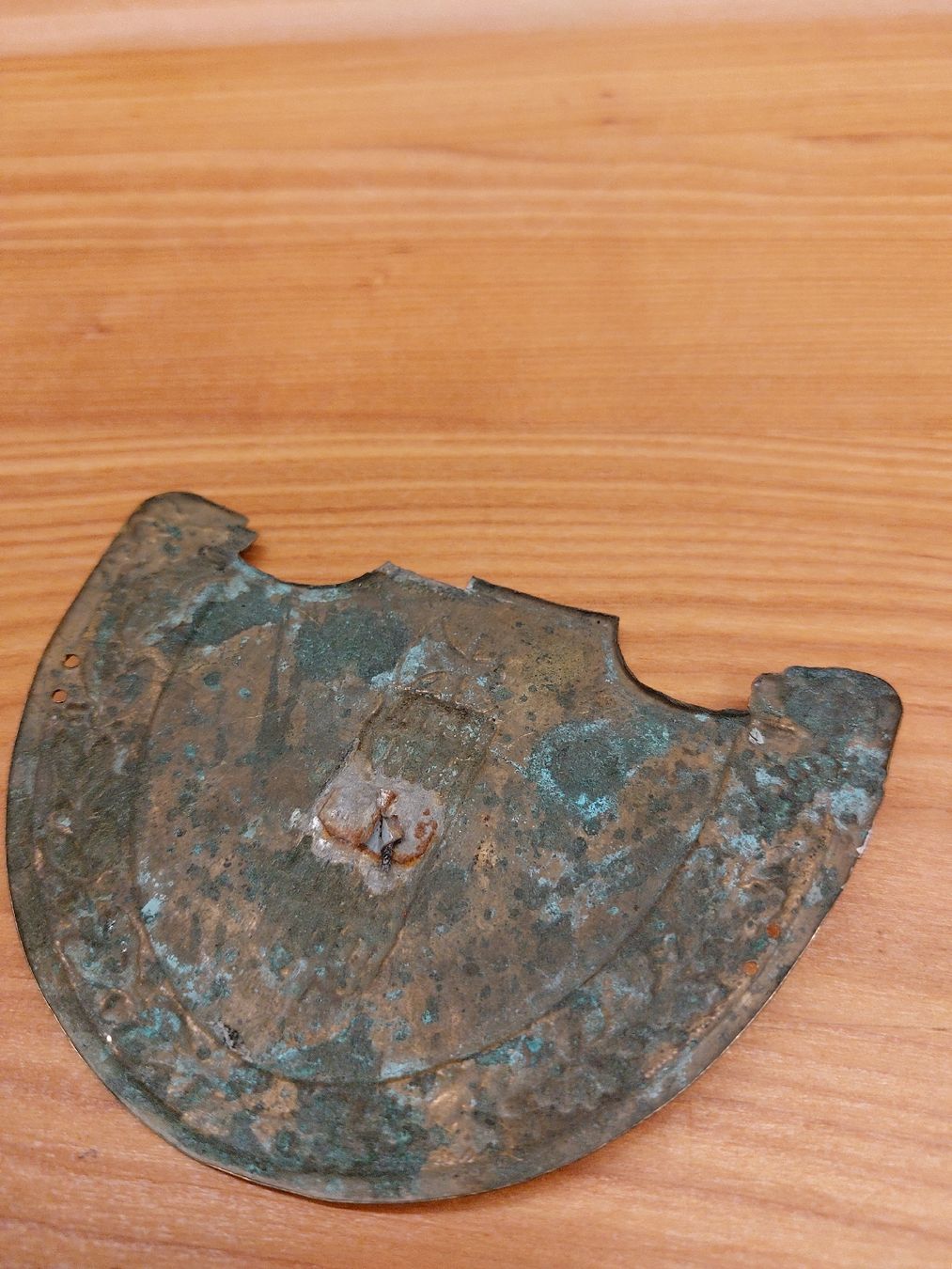 Insegne: Antikes St.Galler Schild um 1850 aus Messing – Usato da Ganterschwil venduto da HeidiuPeter 4