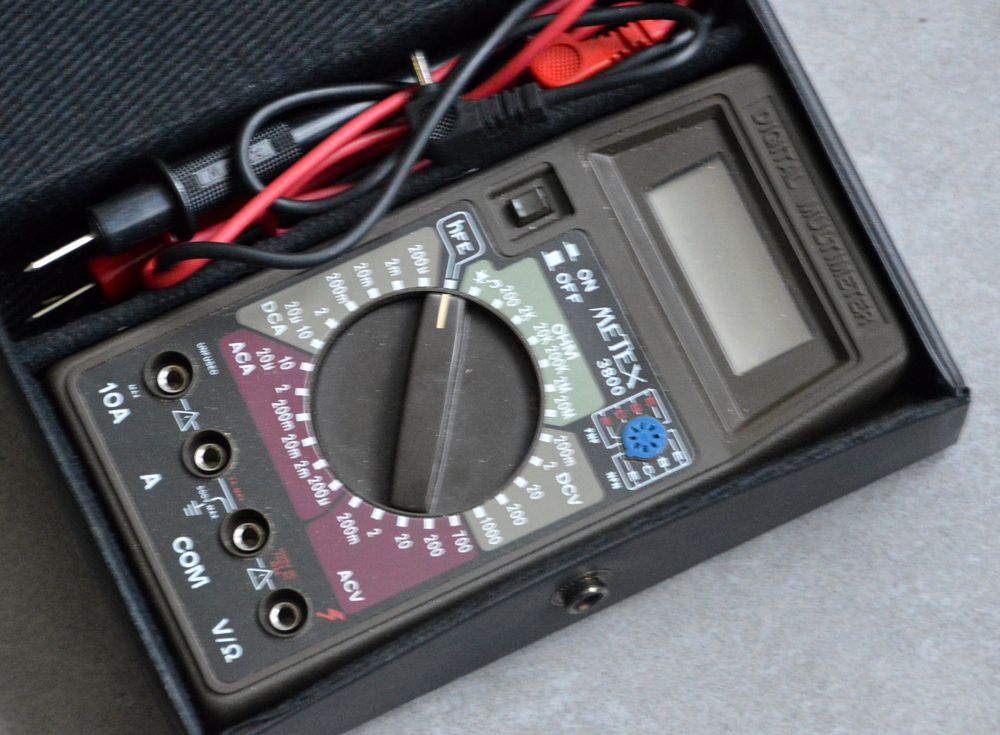 Digital Multimeter Metex 3800 Multimètre numérique (Gebraucht) in ...