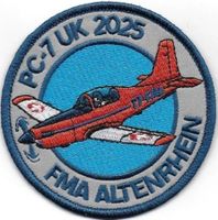 SWISS AIR FORCE PC-7 UK FMA ALTENRHEIN mit Pilot Stoff