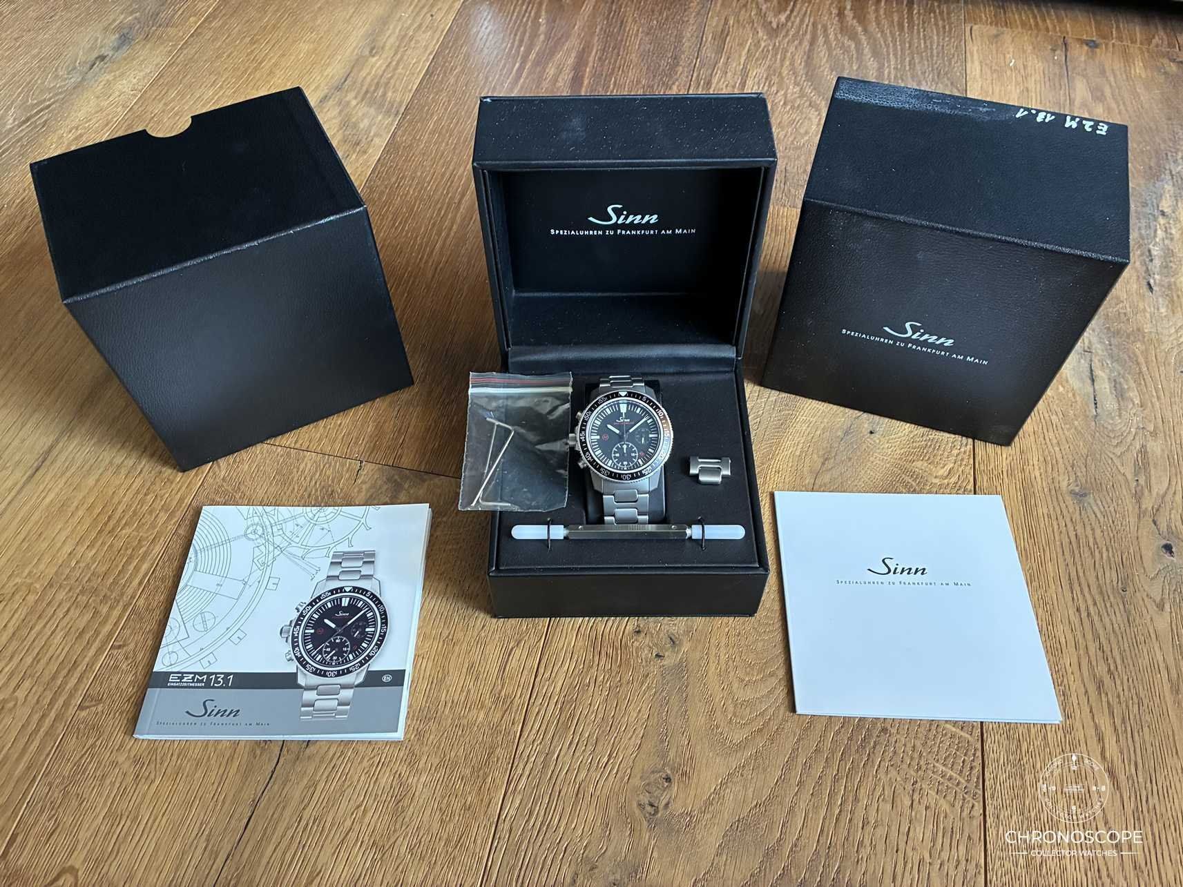 Sinn Orologi: Sinn EZM 13.1 full set – Usato da Luzern venduto da ChronoScope6004 8
