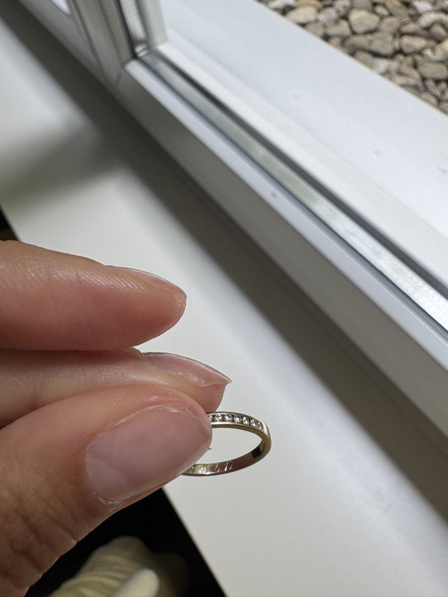 Anelli: Ring Weissgold 18k mit Diamanten – Usato da Rickenbach Sulz venduto da Selina9 3