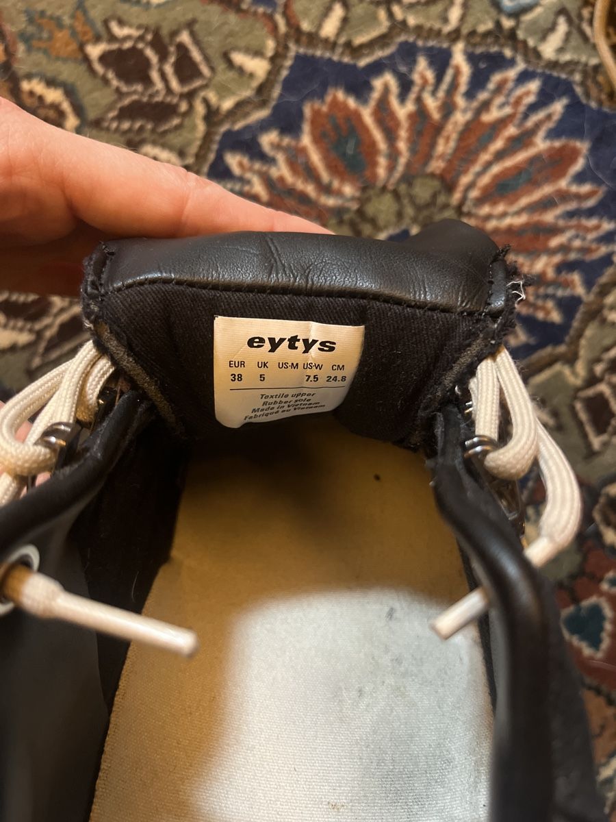 Herrenschuhe: Eytys Sneaker, Black Canvas Angel, 38 – Gebraucht aus Winterthur von serc.e 2