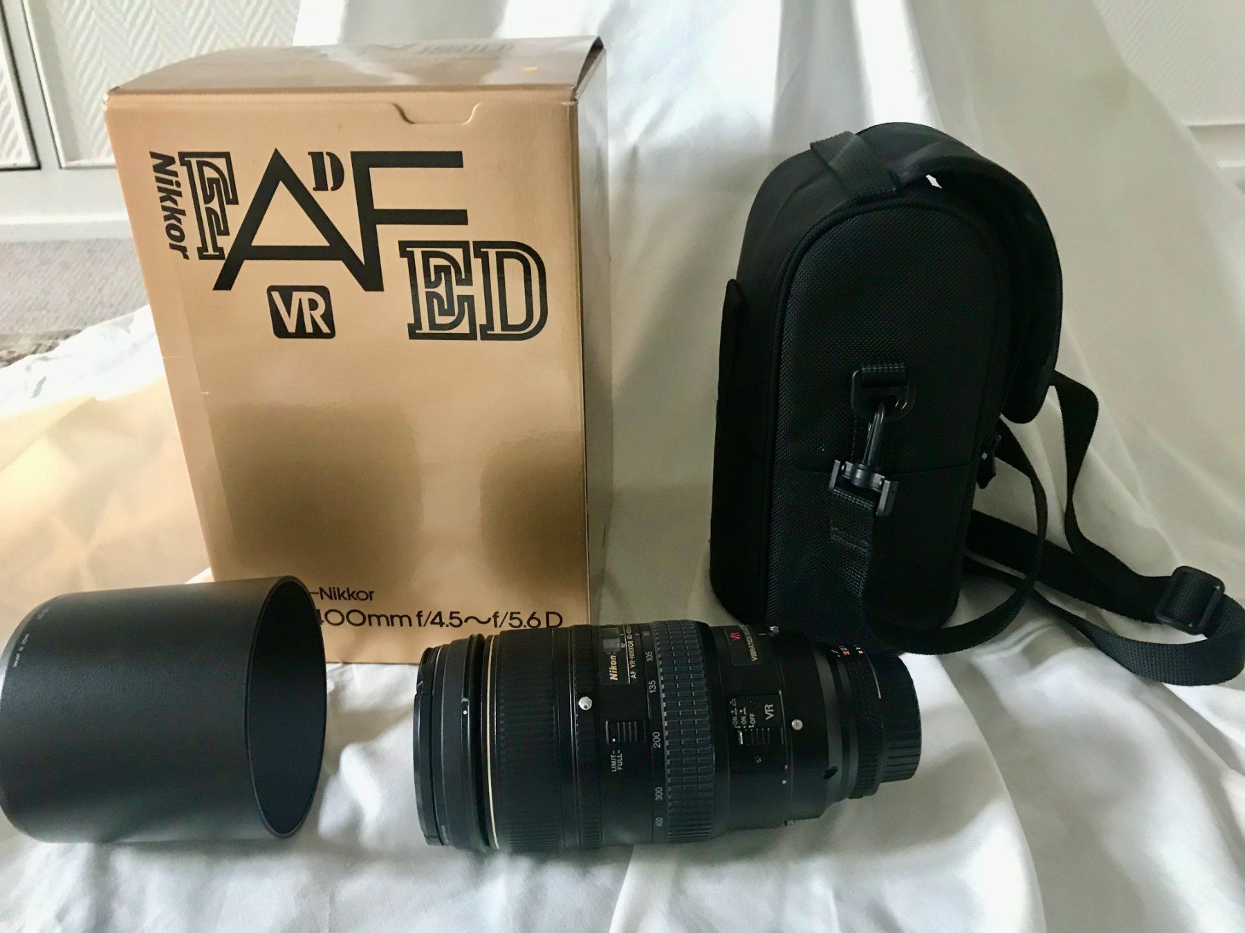 Nikkor Obiettivi: Nikon Objektiv 80-400 – Usato da Baden venduto da Spitzbergen01 1