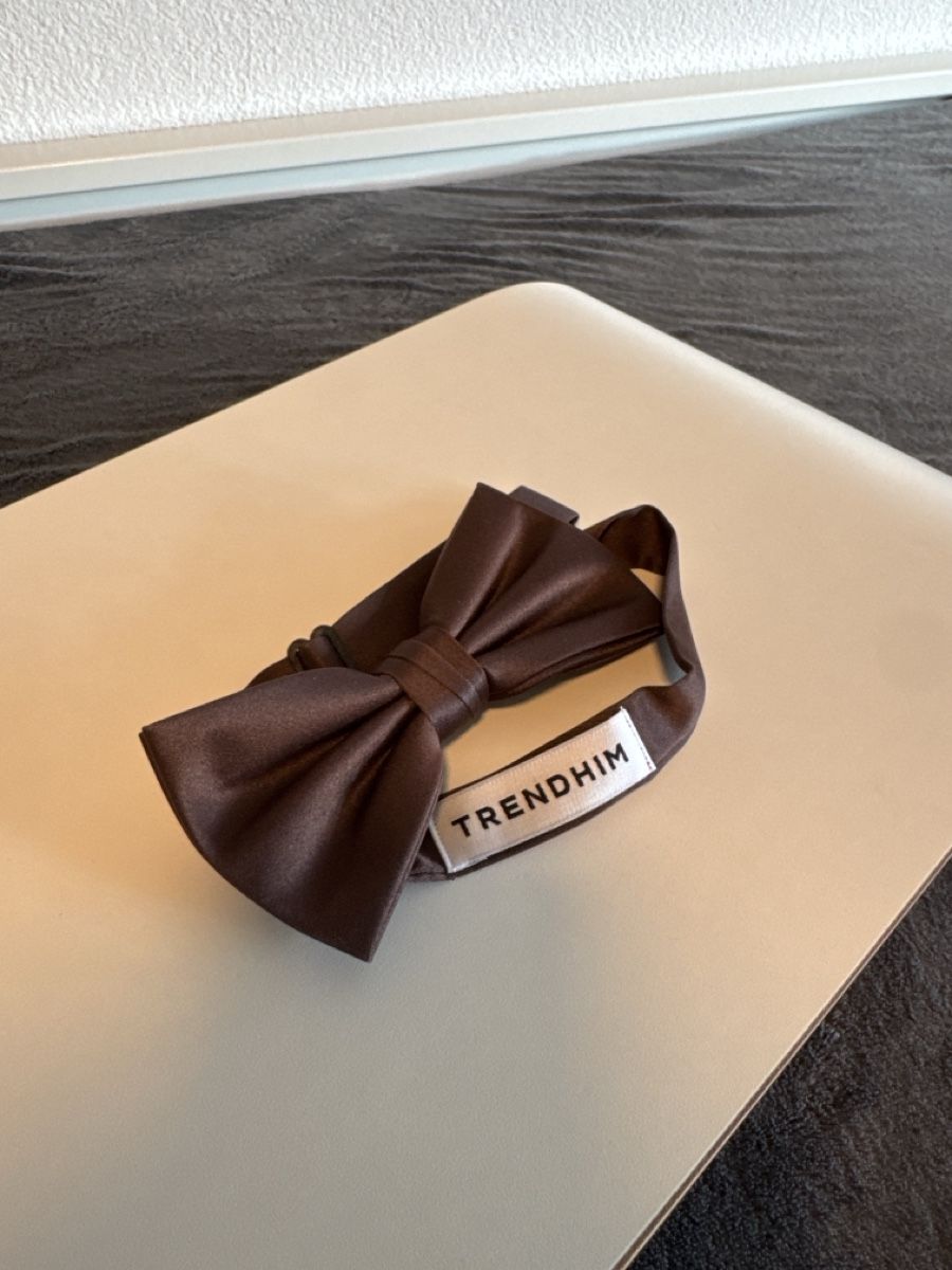 Papillon Cravatte: Nœud papillon Trendhim marron – Nuovo e nell'imballaggio originale da Biel/Bienne venduto da Lor_jxl2 1