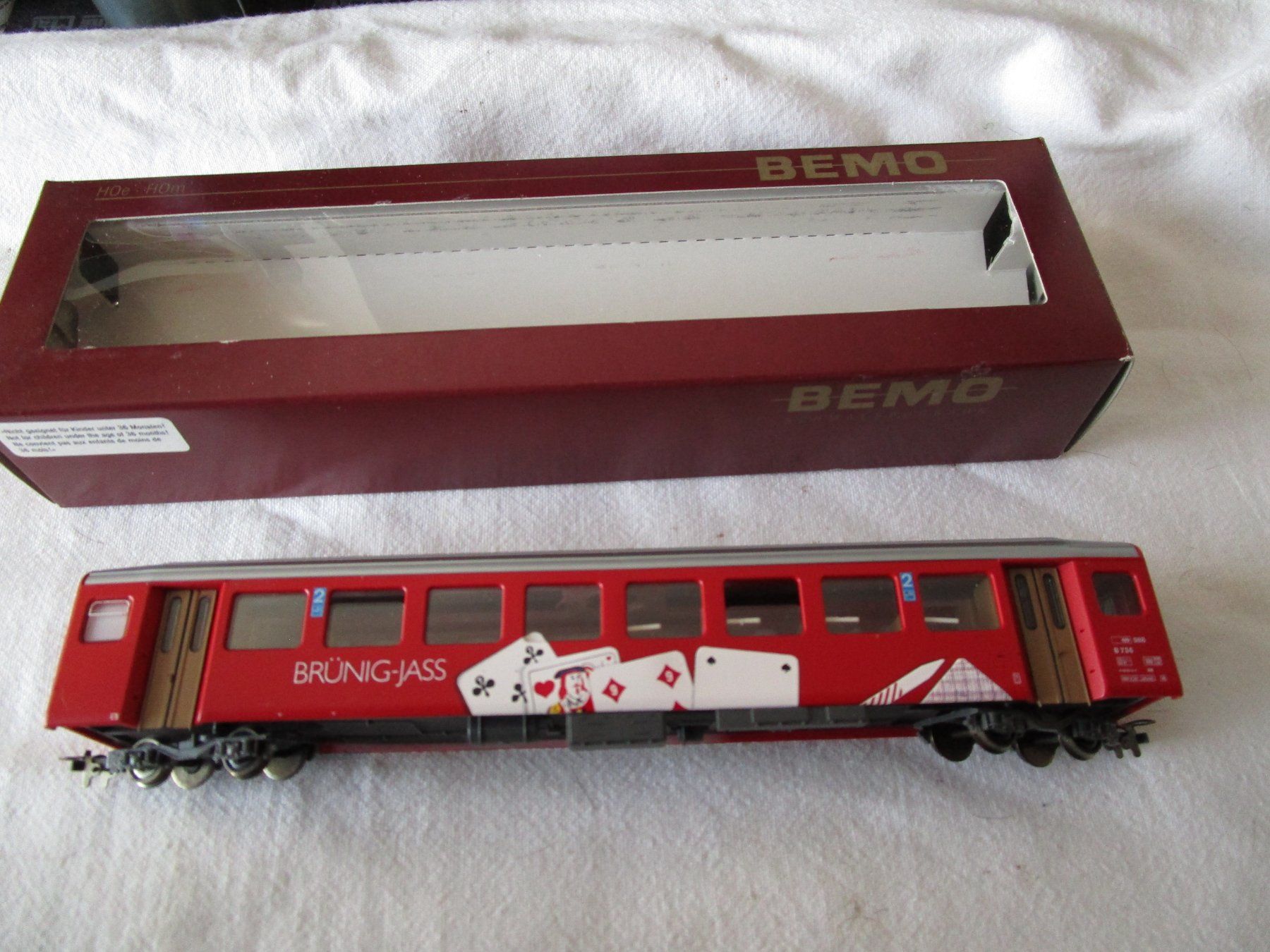Bemo Trains électriques: Wagon Bemo Brunig , Brunig-Jass neuf vitrine – Neuf avec emballage d'origine à Lutry par Momo1095
