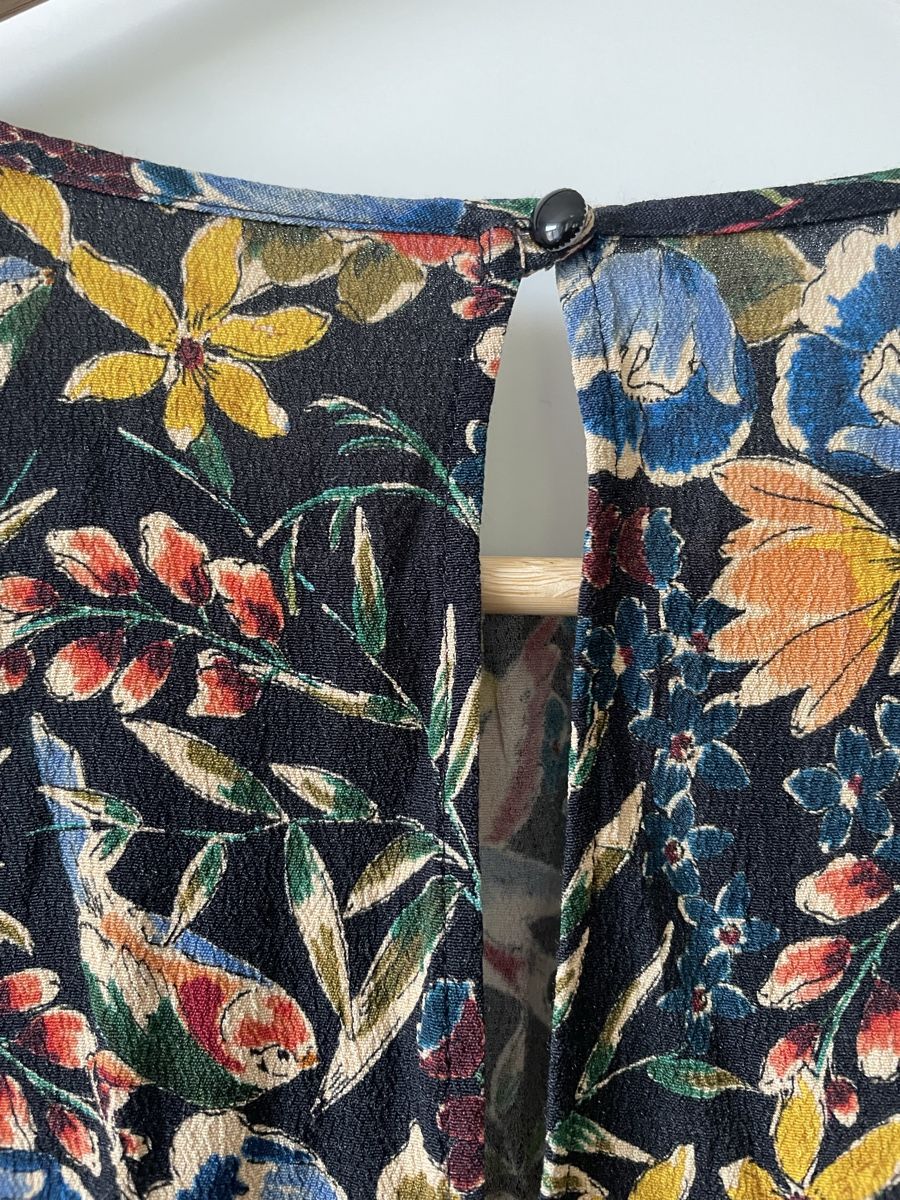 Sezane Vestiti: Sézane Midi-Kleid Viskose Gr 36 – Usato da Neukirch an der Thur venduto da bee88 3