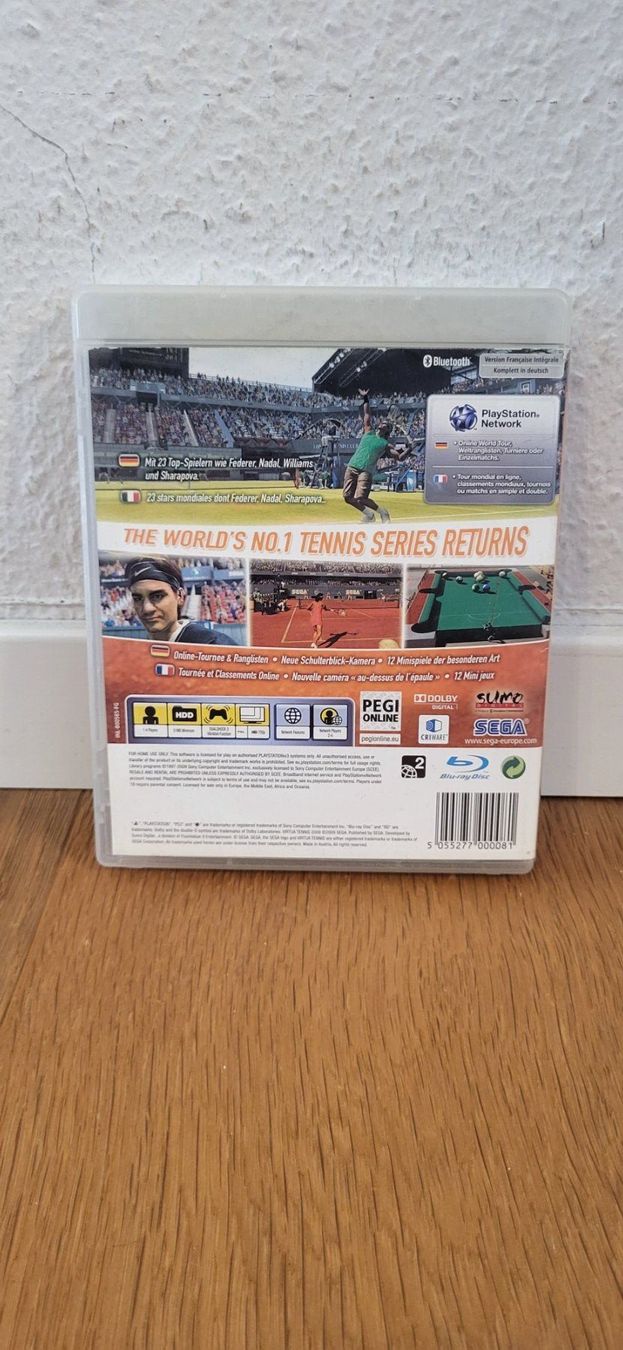 Sony Spiele: PS3 - Virtua Tennis 2009 – Gebraucht aus Münsingen von DigitaleSpielecke 1