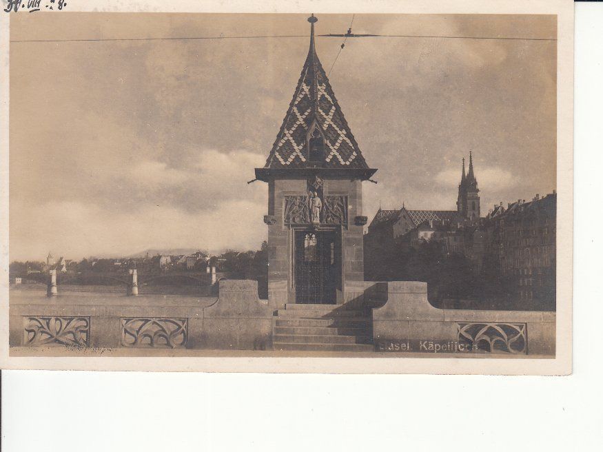 Cartoline postali: Basel Käppelijoch 1928 – Usato da Bürglen TG venduto da StampGraf