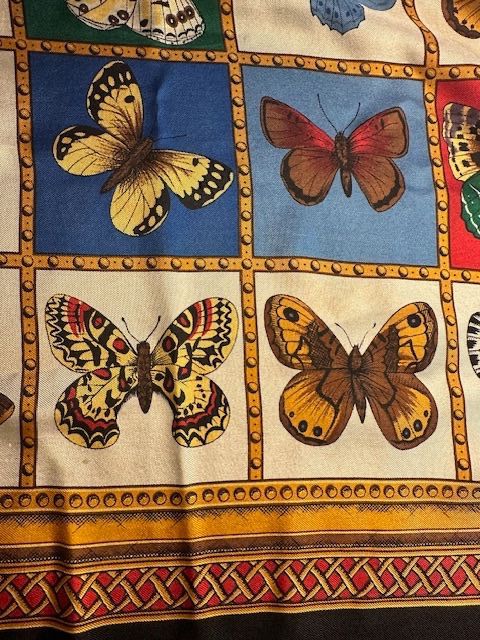 Foulards, Tücher & Schals: Foulard, Echo, 100% Seide – Gebraucht aus Hindelbank von vey_t 1