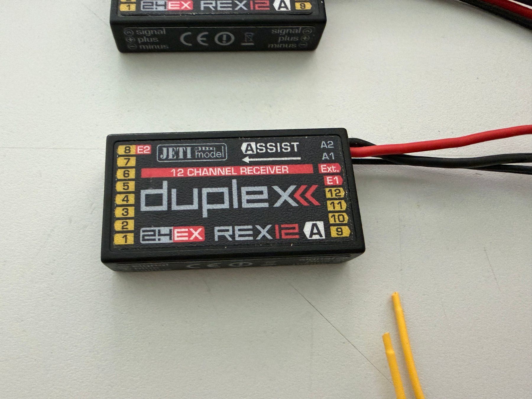 Jeti Receiver: 2 x Jeti Duplex REX 12 Assist – Gebraucht aus Schnottwil von Sigi1000 1
