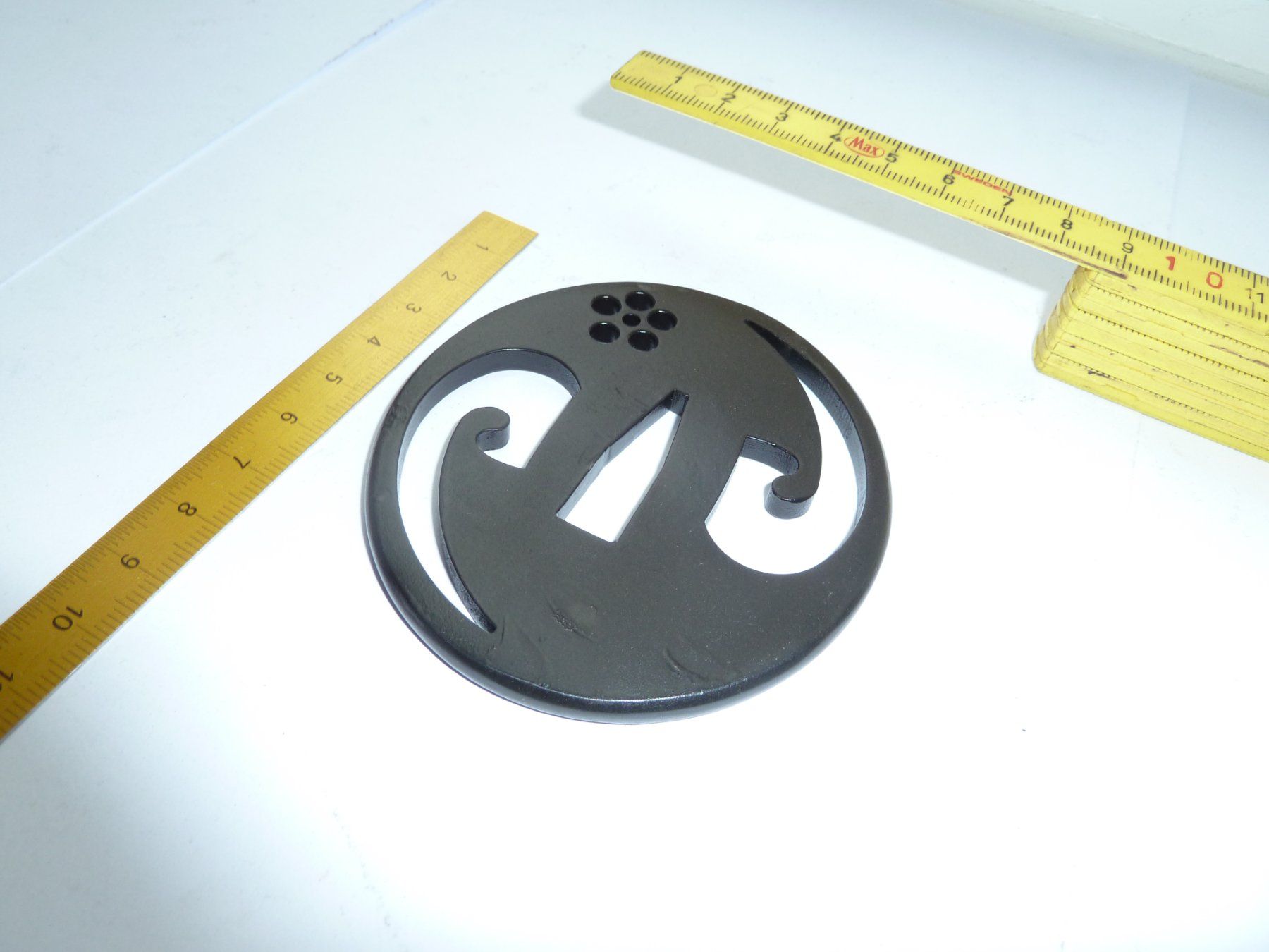 Arte internazionale: Tsuba pour katana – Usato da Biel/Bienne venduto da alex-841