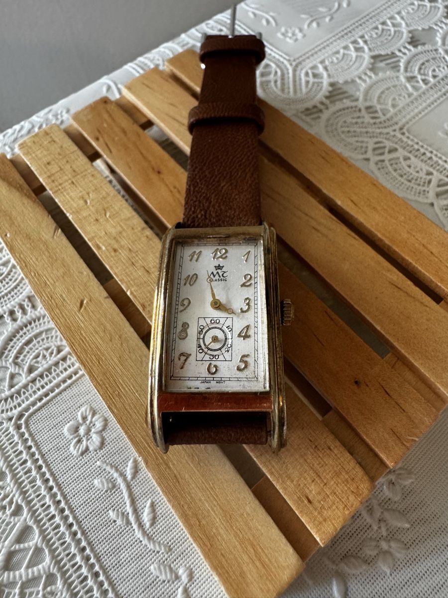 Uhren: MT Classic Rectangular Watch, Brown Strap – Gebraucht aus Gerlafingen von naj_vj8s 2