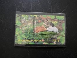 1999 Hasen  Indonesien **Mini-  Block  (A938)