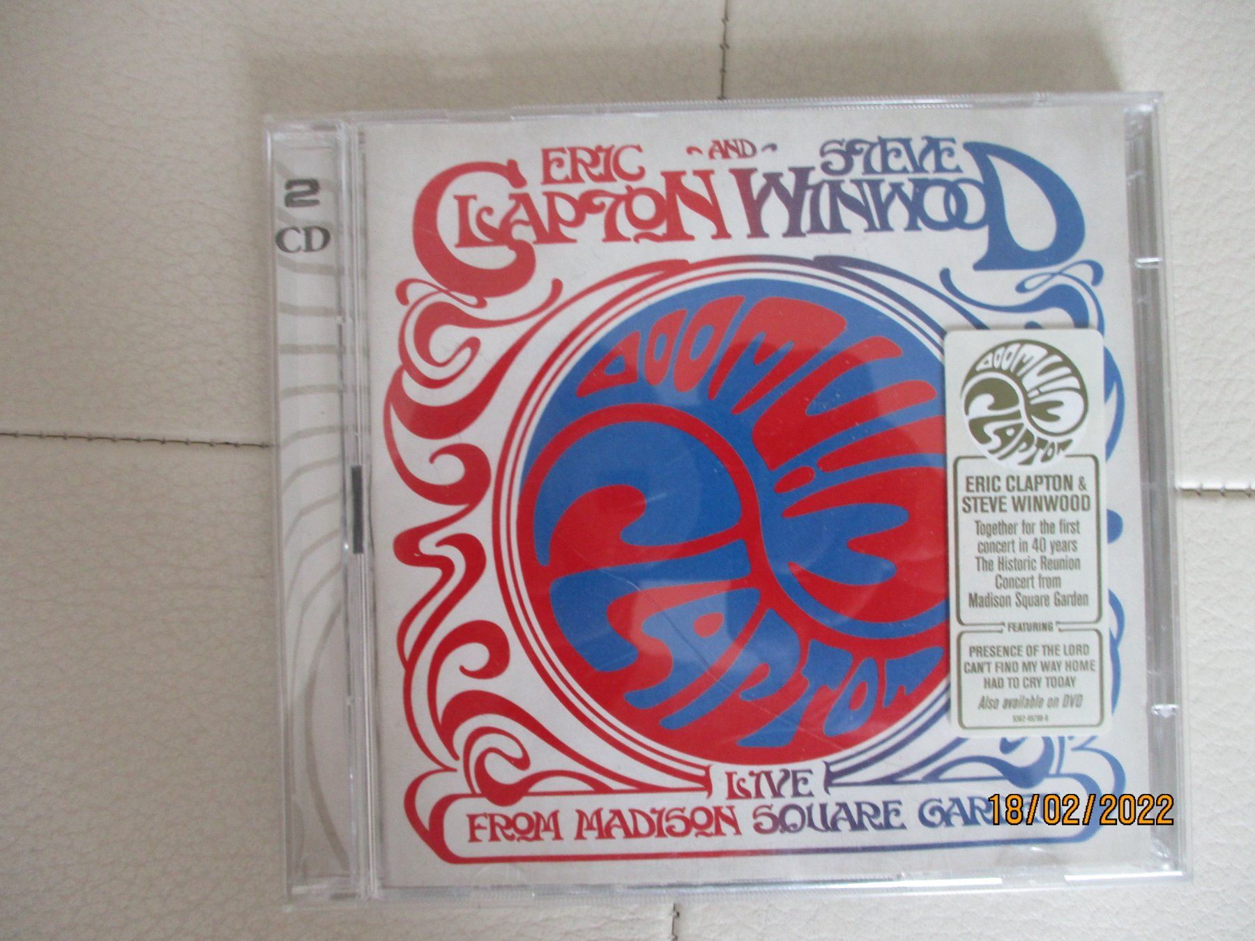 CD: Eric Clapton & Steve Winwood --   Live From Madison Square – Usato da Liestal venduto da Disc-Point