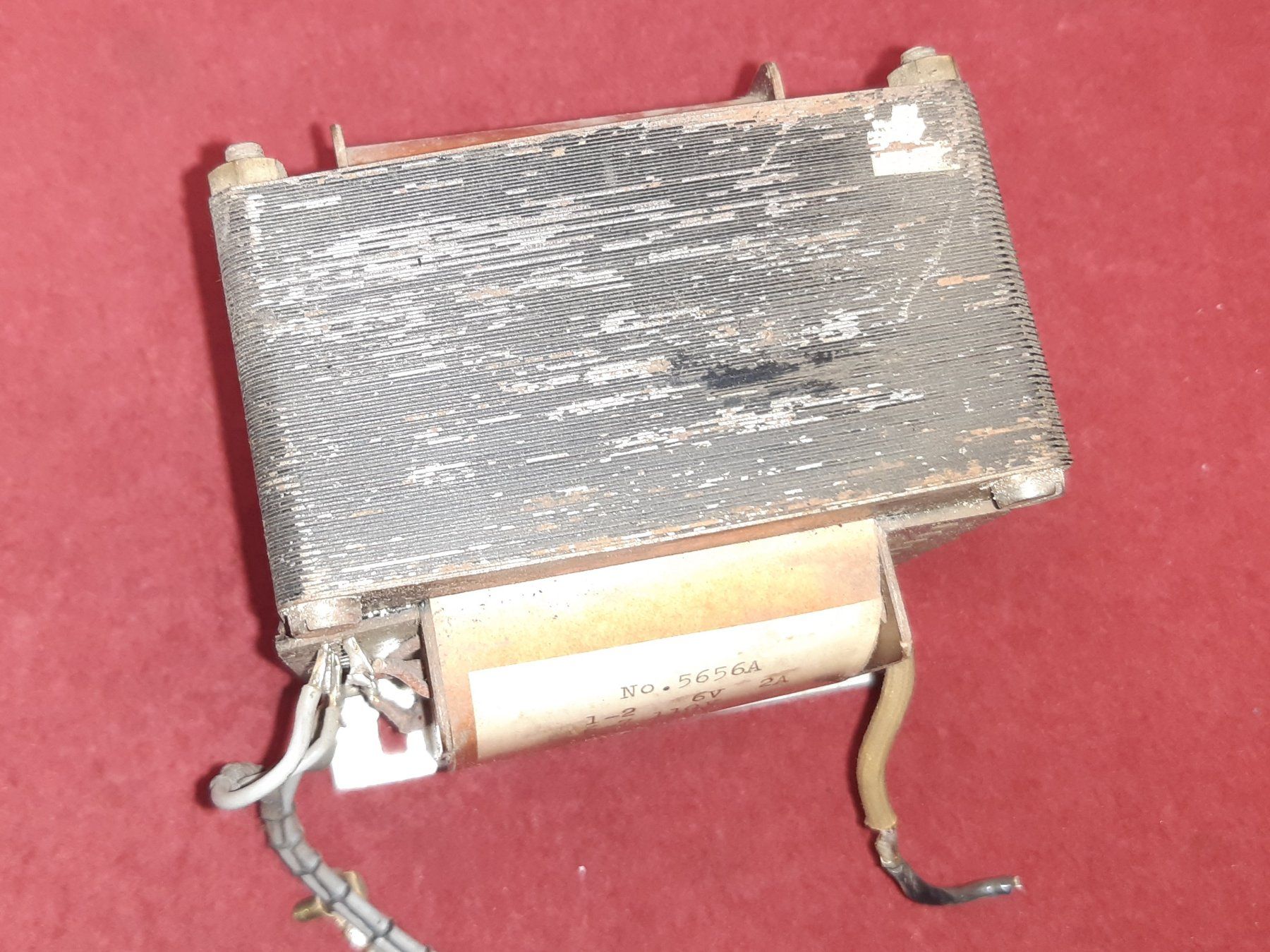 Componenti elettronici: Transformator, ungeprüft und ungtestet! – Usato da Lohn-Ammannsegg venduto da Molch7 4