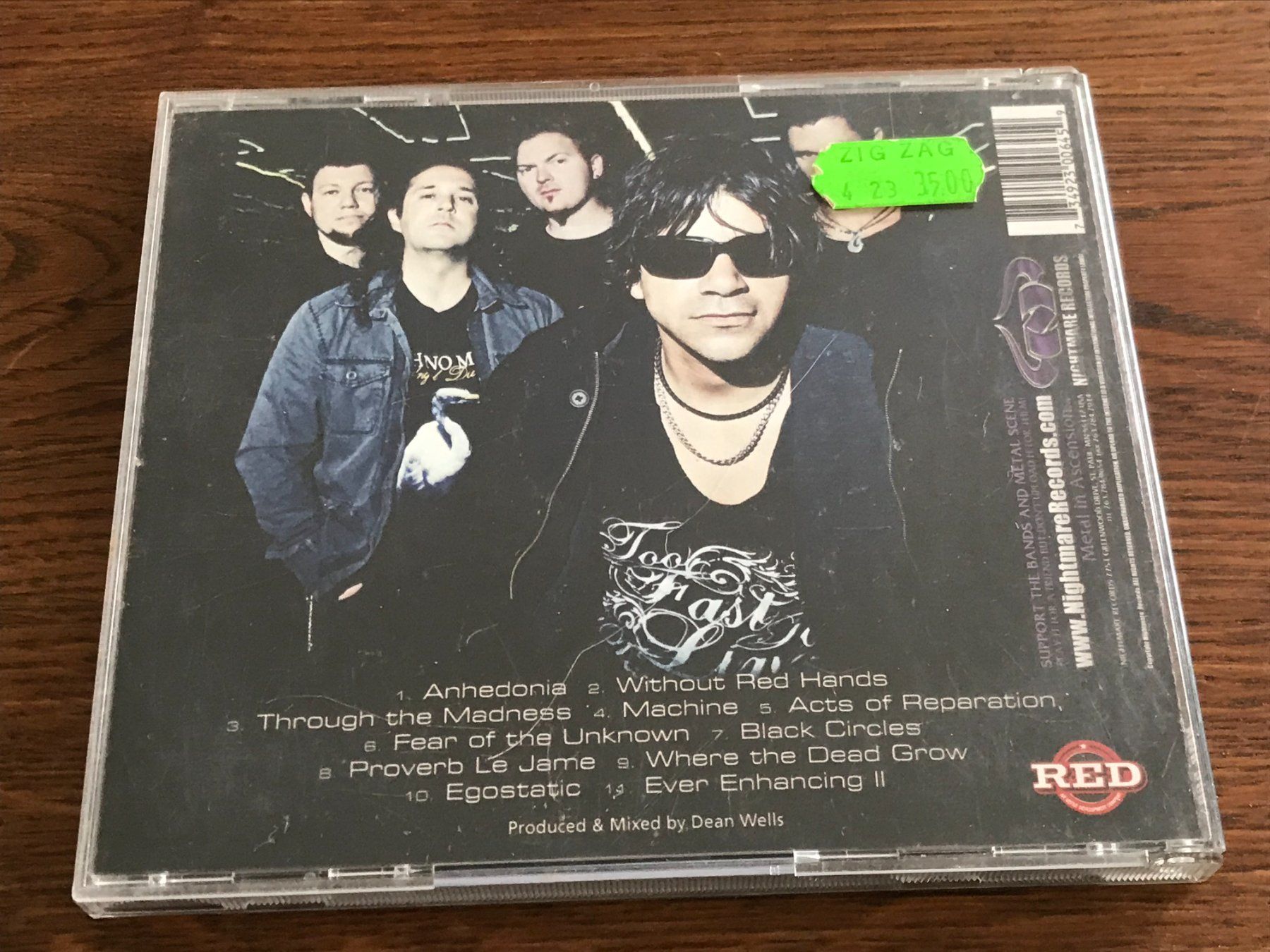 CDs: TERAMAZE - Anhedonia - Trash Metal – Gebraucht aus Buchs AG von Archie 2