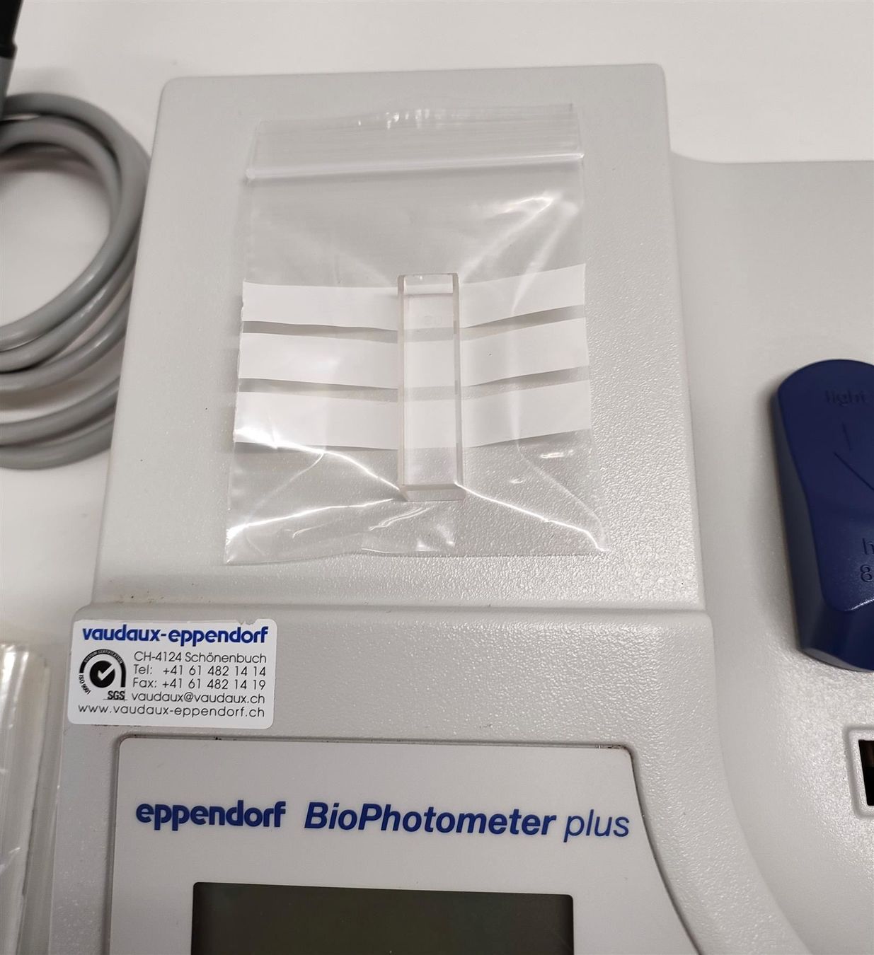 Laborzubehör: Eppendorf BioPhotometer Plus – Gebraucht aus Niederdorf von LeptonAG_Labor 5