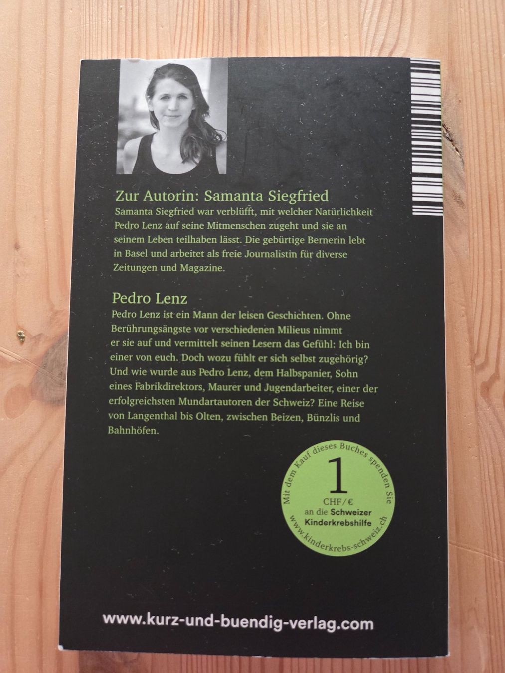 Libri: Pedro Lenz, Samanta Siegfried – Usato da Liestal venduto da ITOlio 2
