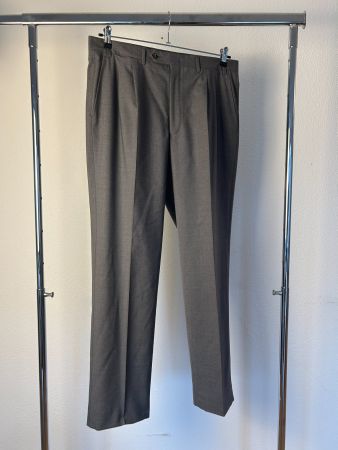 Canali Grey Wool Suit Trouser